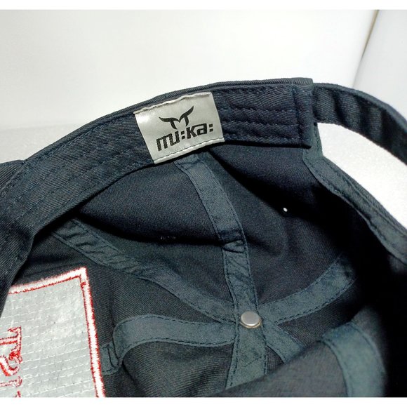 MUKA Anime Manga Masked Character Trust No 1 Distressed Embroidered Hat Cap OS - Picture 11 of 11